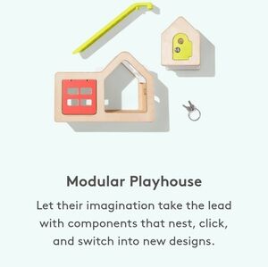 Lovevery Modular Playhouse and Two-Seater Speedster